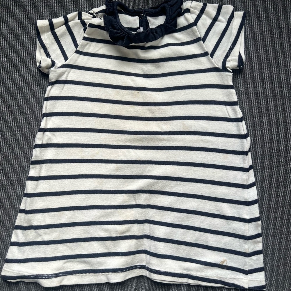 Petit Bateau Nautical Dress - 12-18mo